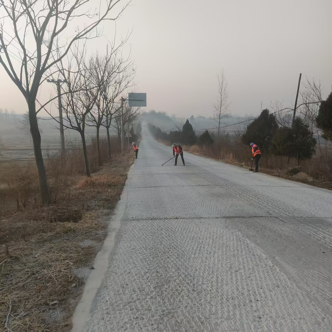 信陽市平橋區(qū)X002線北新店至胡店路網(wǎng)改善項目施工