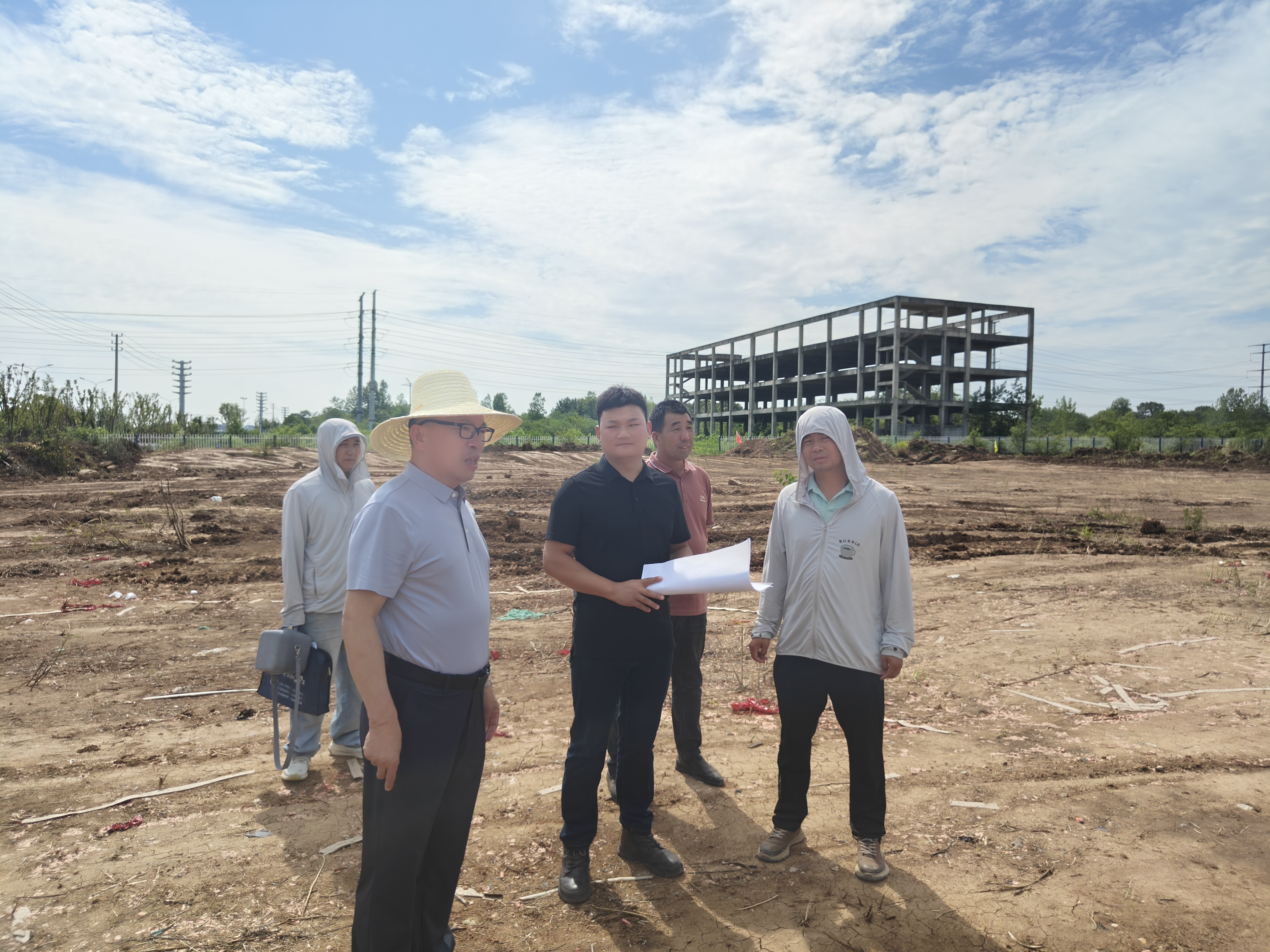 實地踏勘 精準施策 | 加速推進永和集團高新技術(shù)產(chǎn)業(yè)園項目建設(shè)